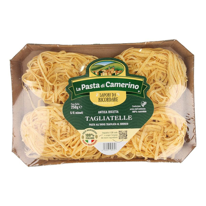 

Макаронные изделия La Pasta Di Camerino Tagliatelle яичная гнезда 250 г