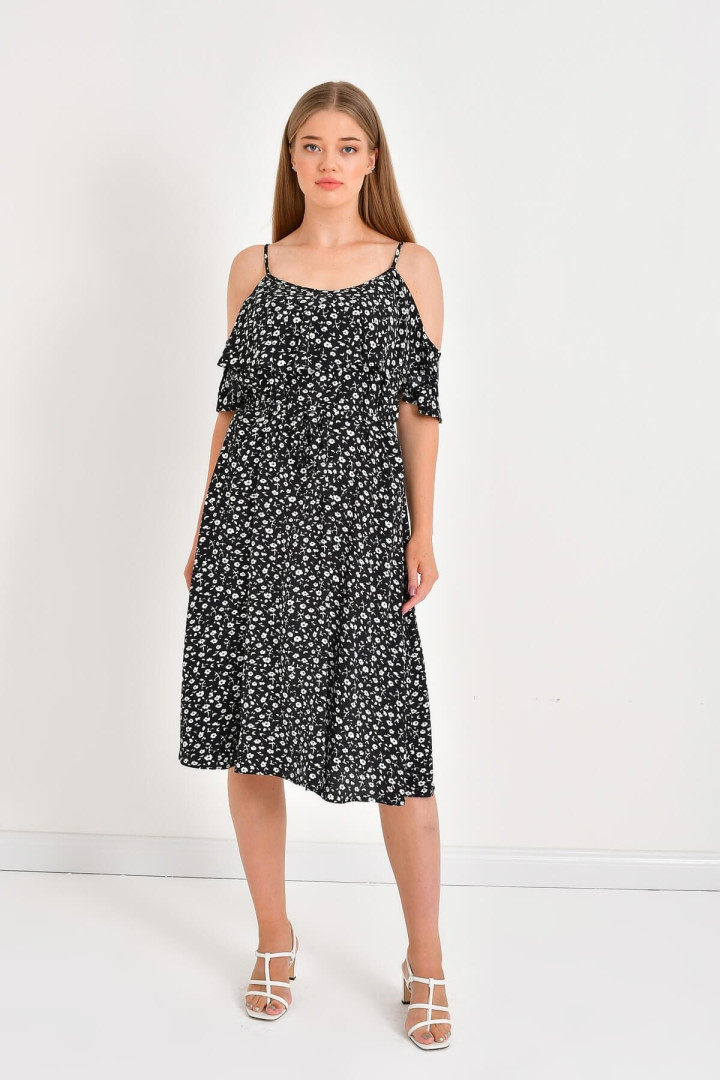 

Платье женское My Line Moda 883 черное 42 RU, Черный, 883