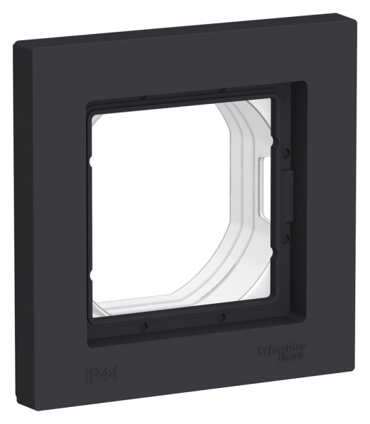 

SE AtlasDesign Aqua Карбон Рамка 1-ая IP44, Черный