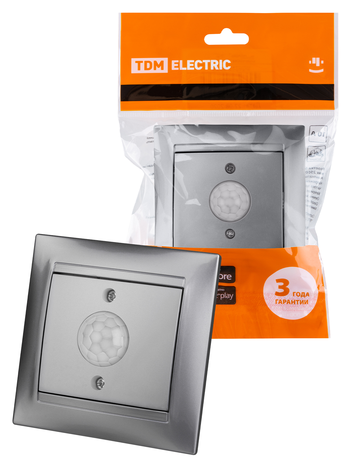 фото Выключатель с датчиком движения tdm sq1815-0248 tdm electric