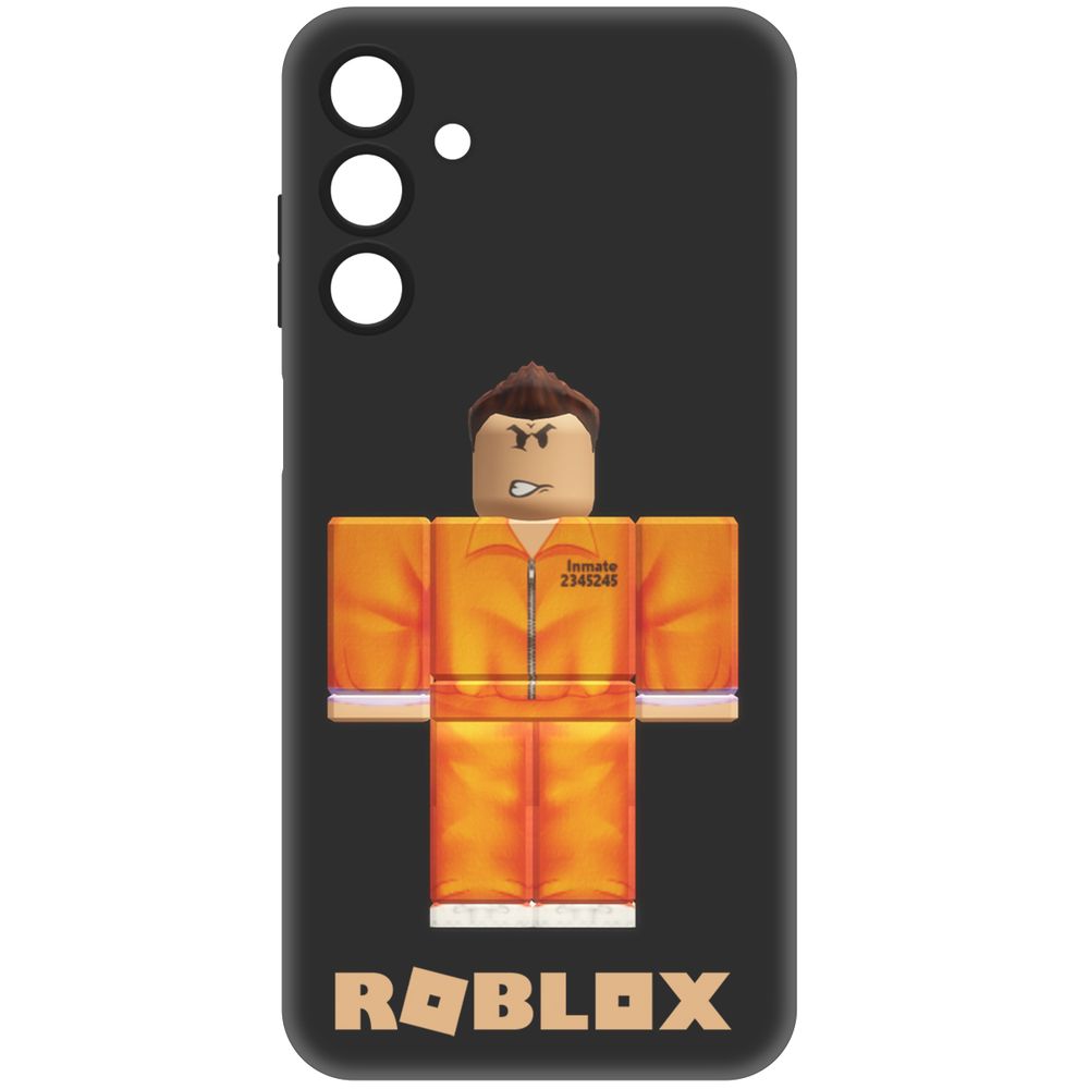 

Чехол-накладка Krutoff Soft Case Roblox-Заключенный для Samsung Galaxy A15 4G (A155), Черный