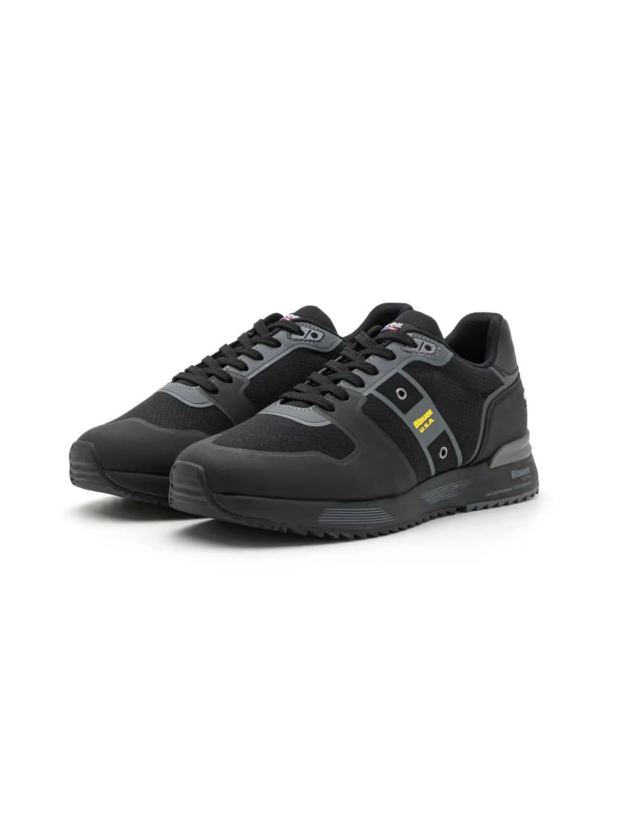 

Кроссовки мужские Blauer F3HOXIE02-RIP черные 40 RU, Черный, F3HOXIE02-RIP