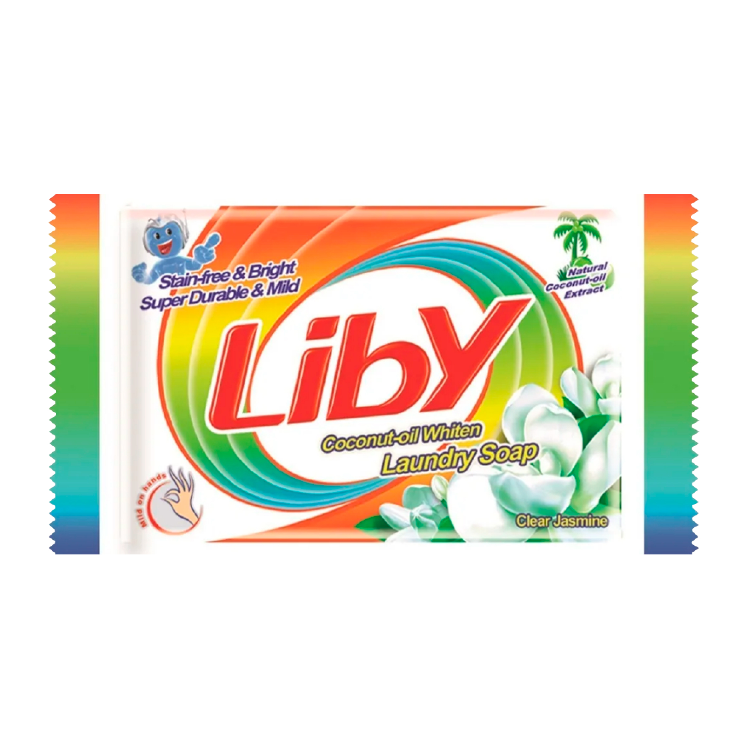 Liby. Мыло для стирки белое с кокосовым маслом, 122г