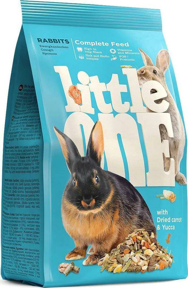 

Сухой корм для кроликов Little One, 400 г, 5 шт, Rabbits