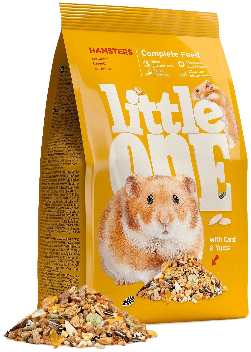 

Сухой корм для хомяков Little One, 400 г, 5 шт, Hamsters