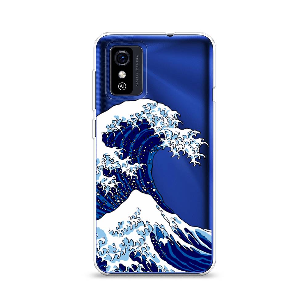

Чехол Awog на ZTE Blade L9 / ЗТЕ Блэйд L9 "Волна в Канагаве", Разноцветный, 135250-4