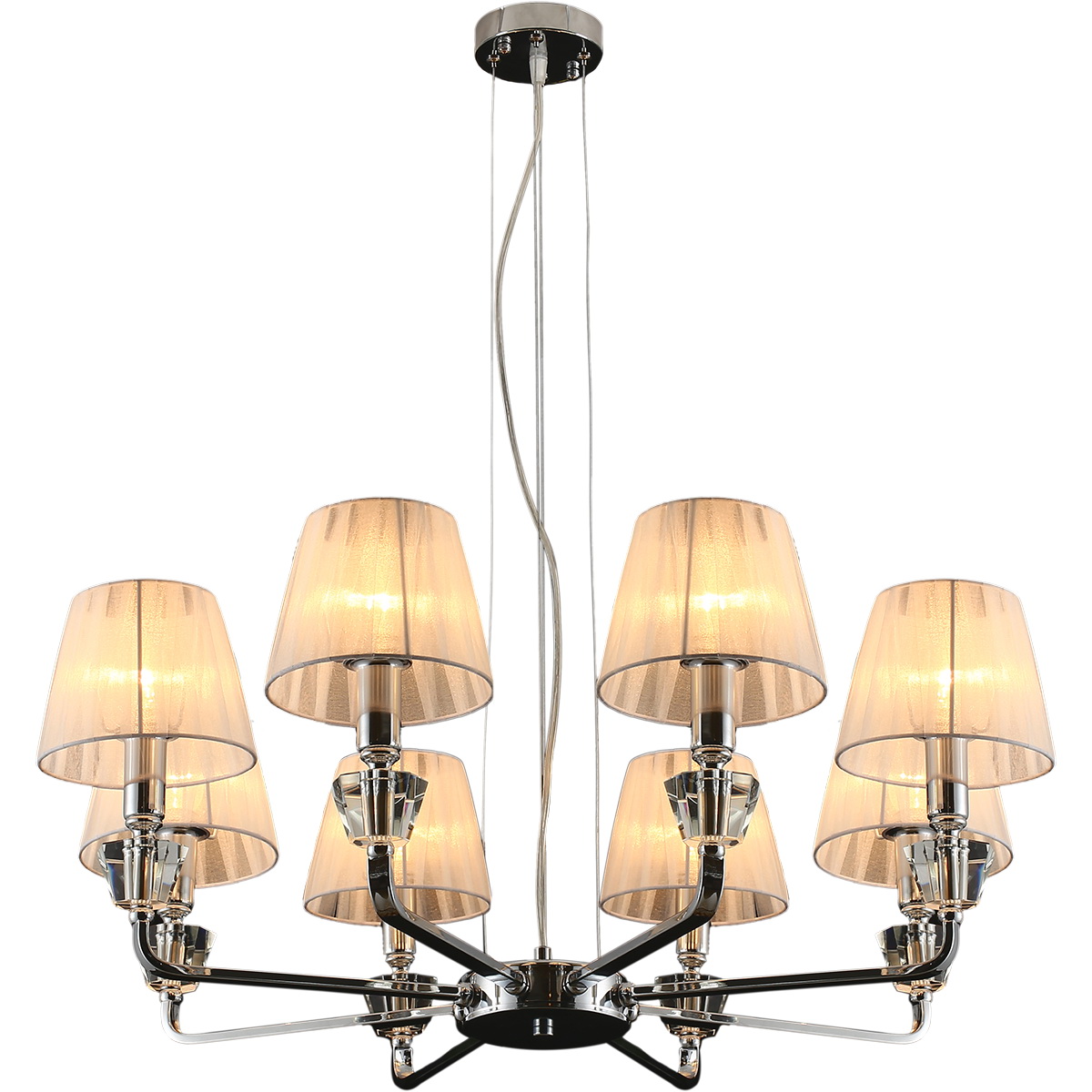 

Люстра подвесная Illumico IL5274-8N-27 CR