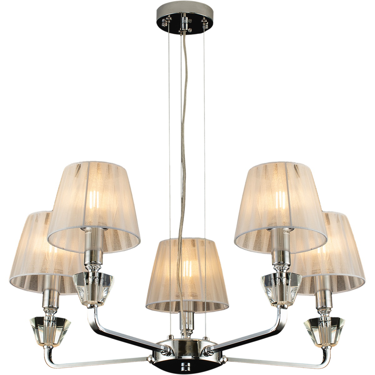 

Люстра подвесная Illumico IL5274-5N-27 CR