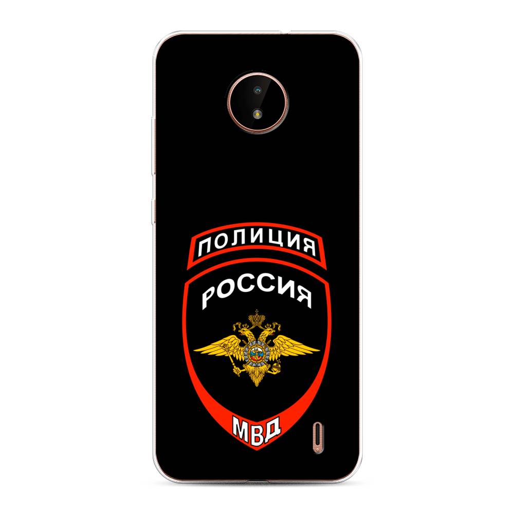 

Чехол Awog на Nokia C20 / Нокиа C20 "Полиция шеврон", Черный;красный;белый, 124350-5