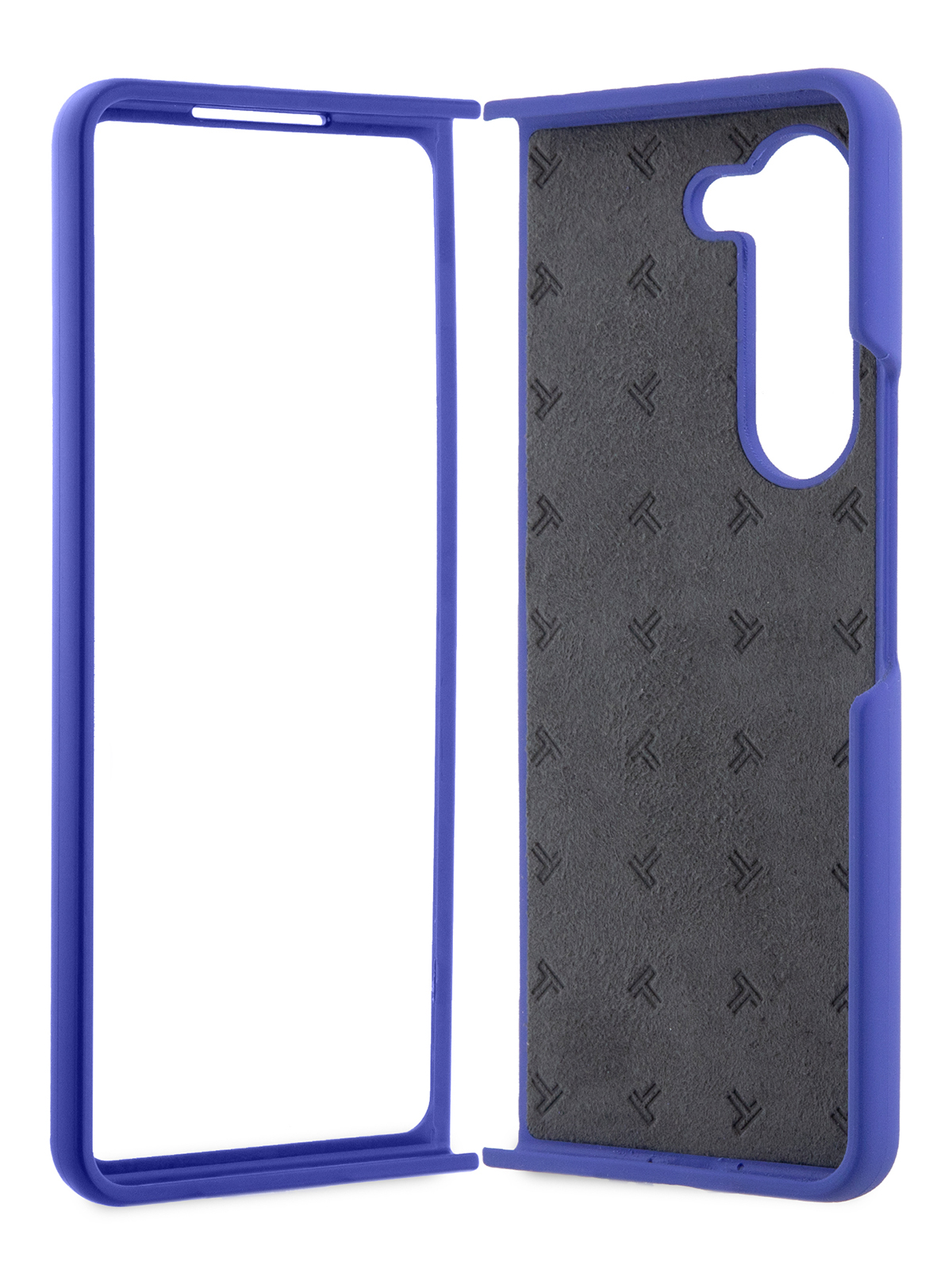 Чехол Tumi для Galaxy Z Fold5 Metal logo Hard Blue