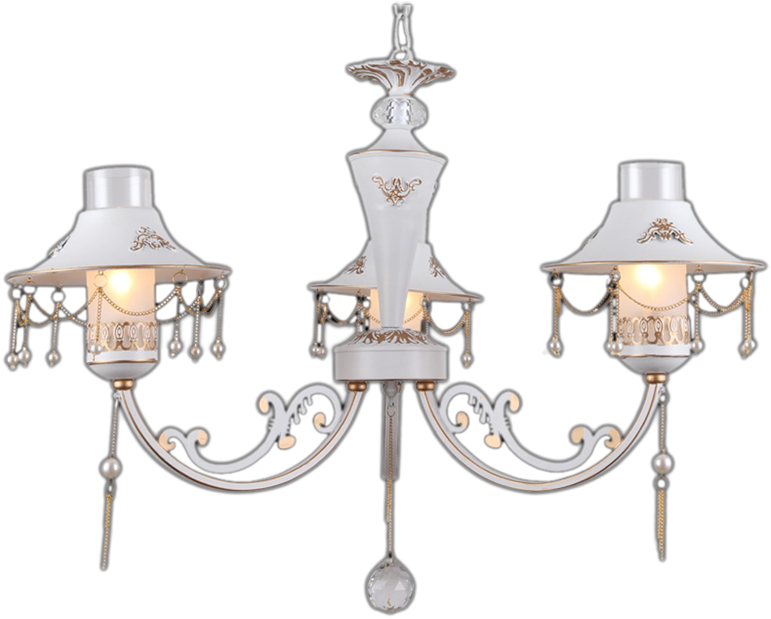 

Люстра подвесная Illumico IL6055-3PAU-59 WT GD