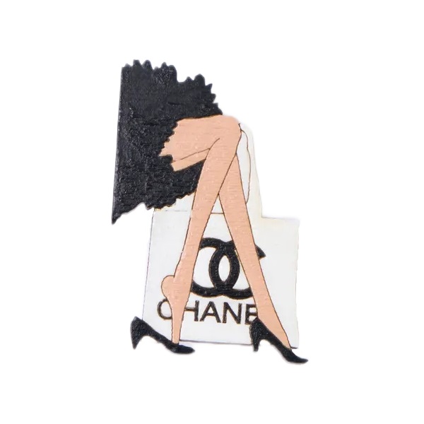 

Значок ZNAKI Ноги Chanel