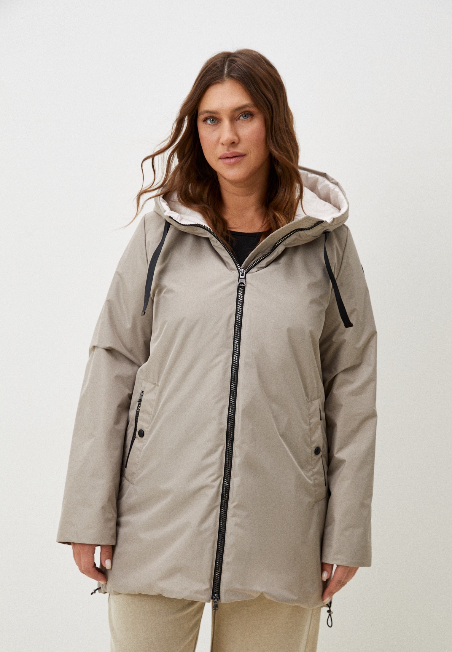 

Куртка женская Maritta 31-3012-10 бежевая 40 EU, Бежевый, 31-3012-10
