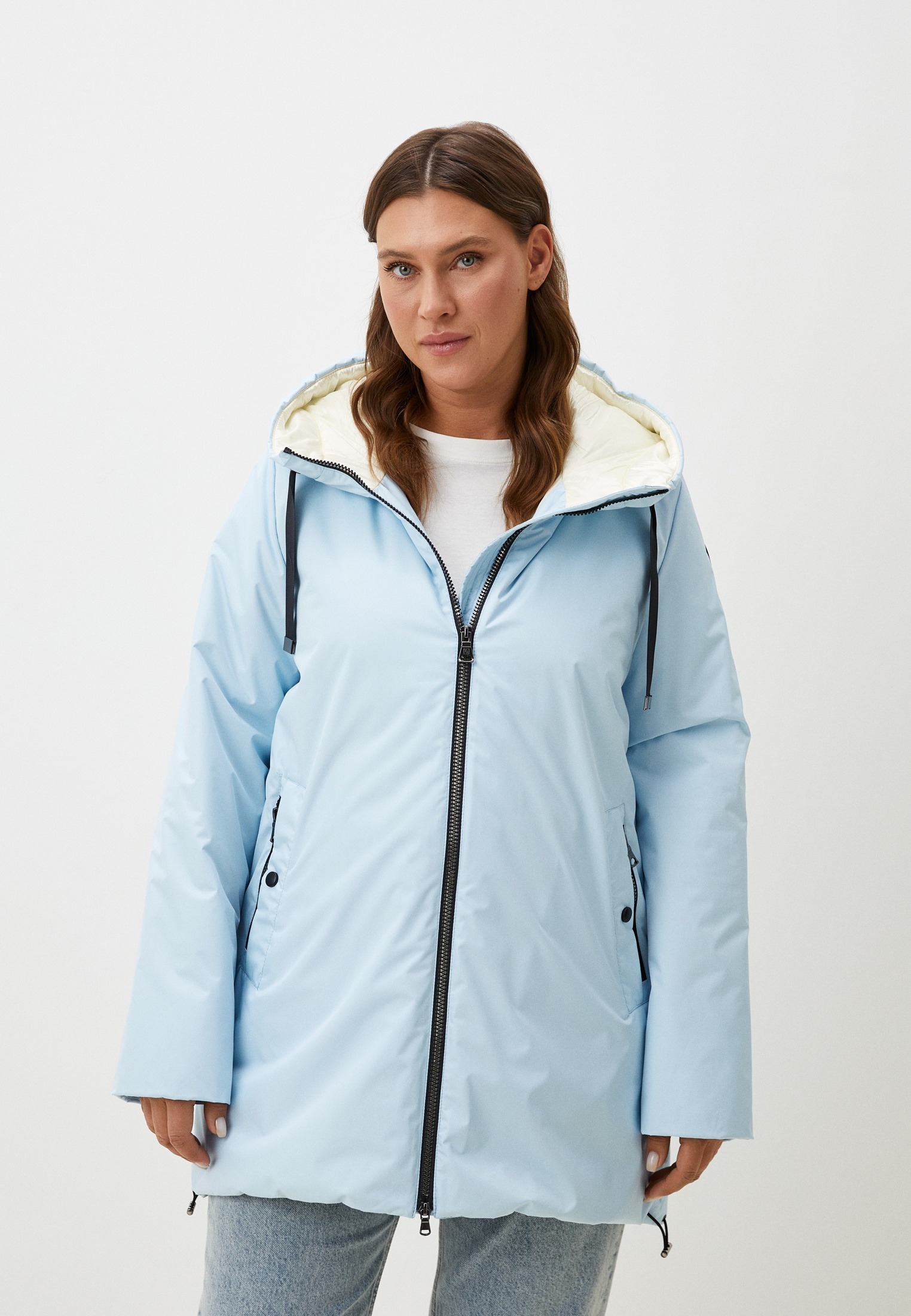 

Куртка женская Maritta 31-3012-10 голубая 44 EU, Голубой, 31-3012-10
