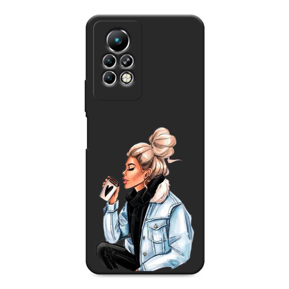 

Чехол Awog на Infinix Note 11 Pro "Cute girl", Разноцветный, 3100552-1