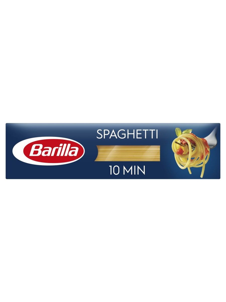 Макаронные изделия Barilla Spaghetti n.5 из твёрдых сортов пшеницы, 450 г х 24 шт