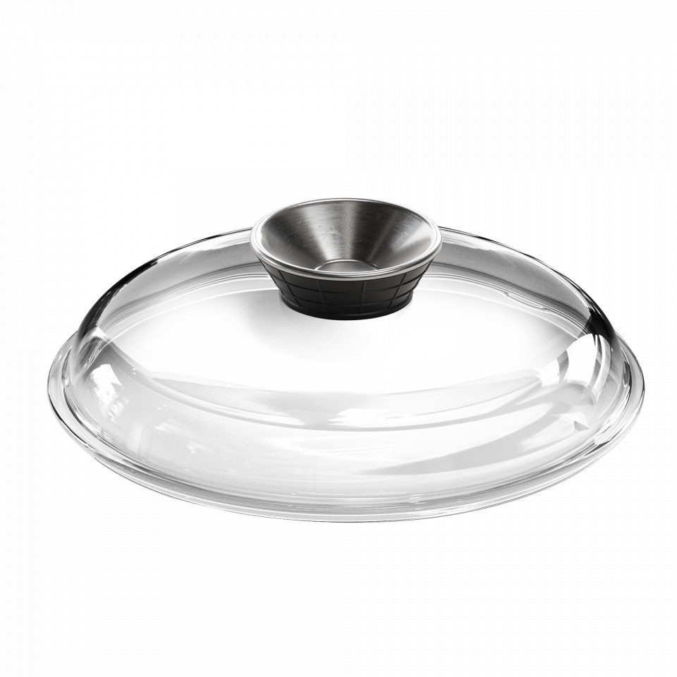 Крышка стеклянная AMT Glass Aroma Lids 28 см с арома-ручкой-дозатором 4590₽