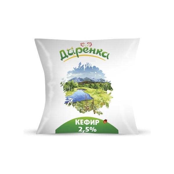 

Кефир Дарёнка 2% 500 мл