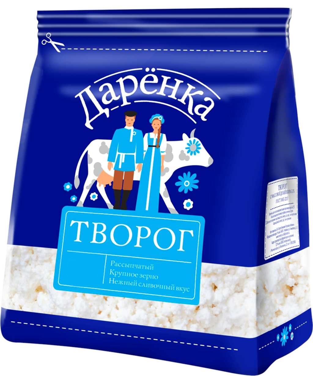 

Творог рассыпчатый Дарёнка 2% 300 г