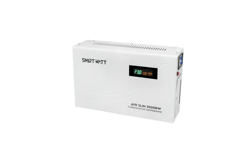 Стабилизатор напряжения настенный SMARTWATT AVR SLIM 3000RW 100070514210