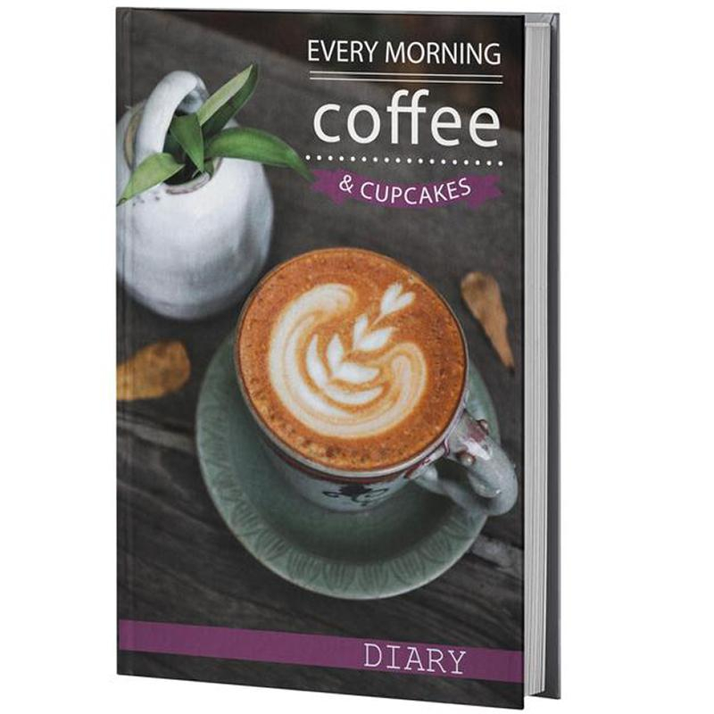 

Ежедневник недатированный 7БЦ,пленка глянц,А5,128л Attache, Coffe