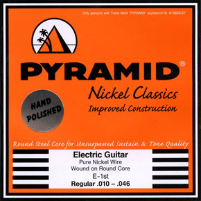 

P451/455 Studio Masters Комплект струн для электрогитары, никель, 10-48, Pyramid, P451/455