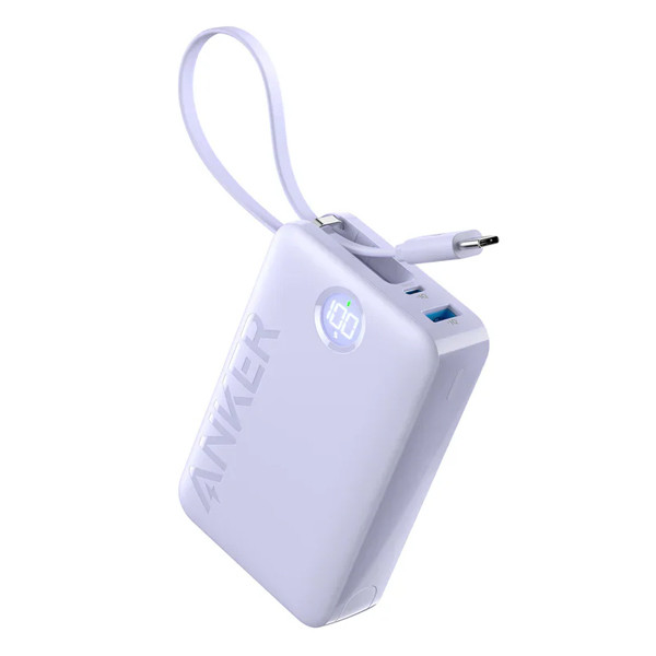 

Внешний аккумулятор Anker 335 Nano Power Bank 20000 мАч (A1647HV1) фиолетовый, 335 Nano Power Bank
