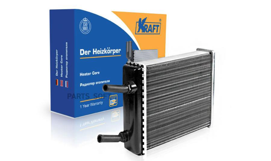 

Радиатор Печки Kraft Газ 3302, 2705 (D=16мм) До 2003 Г. Kraft арт. KT104020