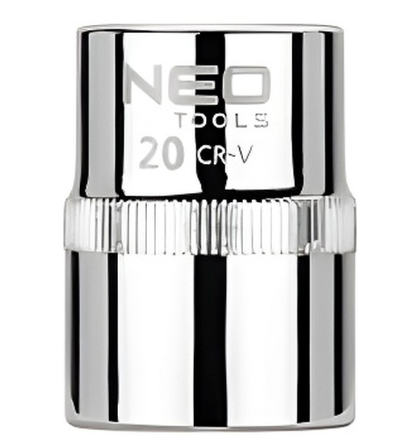 

NEO 08020 08-020_головка 6-гран, 1/2 , 20 мм, CrV\ 1шт