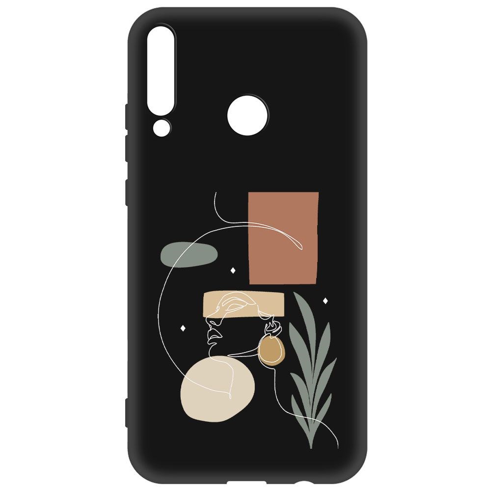 

Чехол-накладка Krutoff Soft Case Элегантность для Huawei Y7P черный