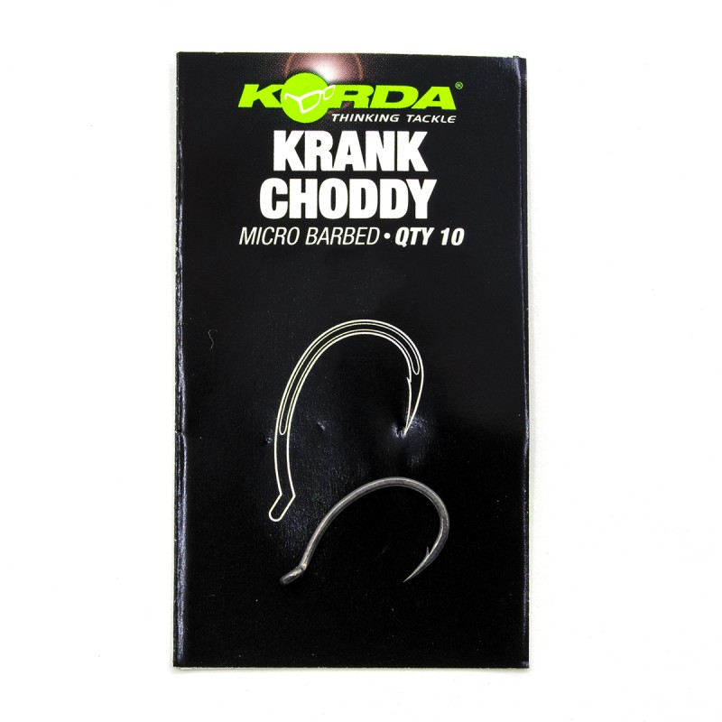 фото Рыболовные крючки korda krank choddy 8, 10 шт.