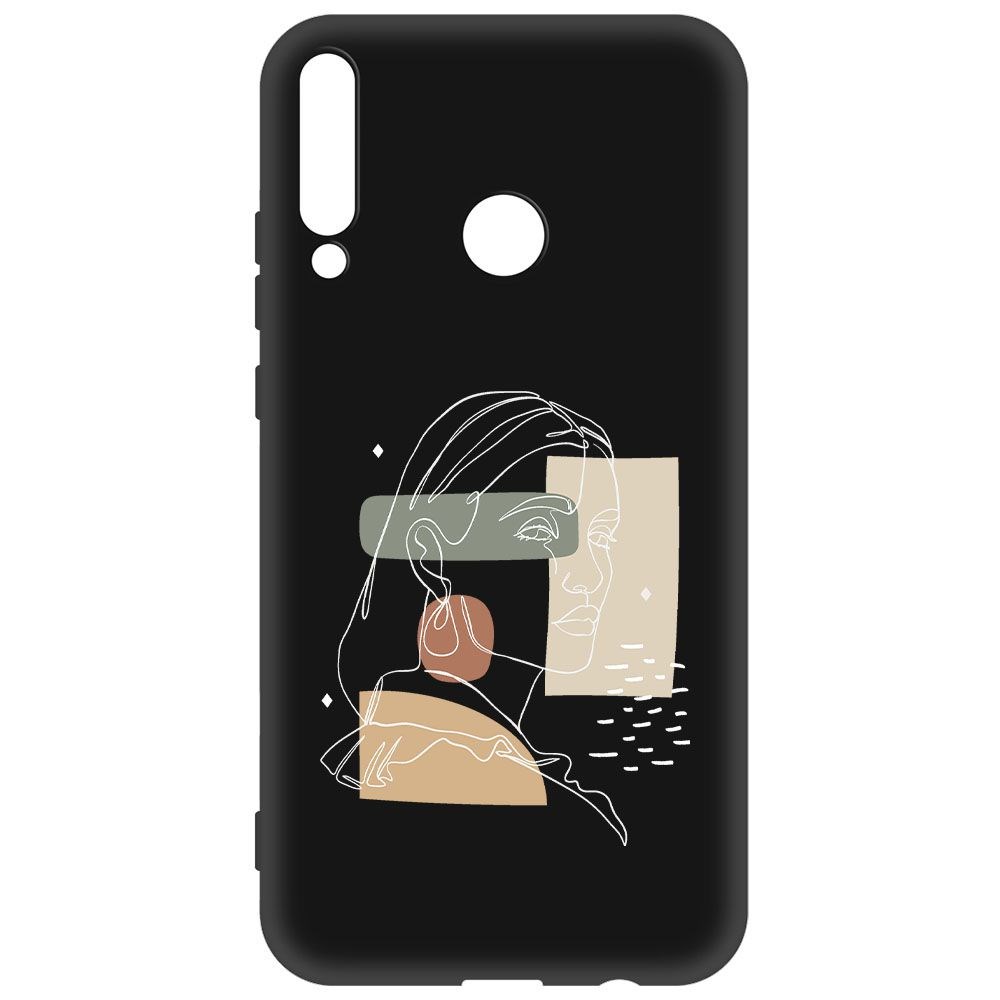 

Чехол-накладка Krutoff Soft Case Уверенность для Huawei Y7P черный