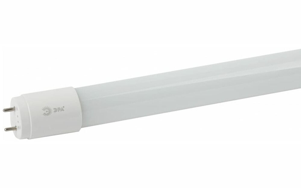 фото Эра лампочка светодиодная std led t8-10w-840-g13-600mm трубка стекл нейтр белый свет б0050