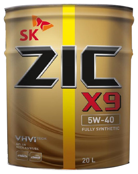 

ZIC Масло моторное ZIC X9 5W-40 синтетическое 20 л 192613