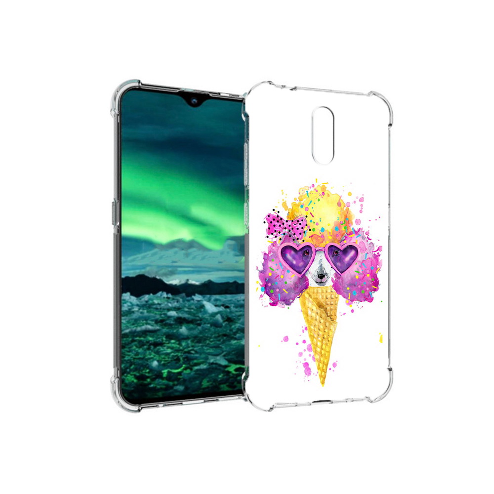 

Чехол MyPads Tocco для Nokia 2.3 Рожок (PT142254.97.146), Прозрачный, Tocco