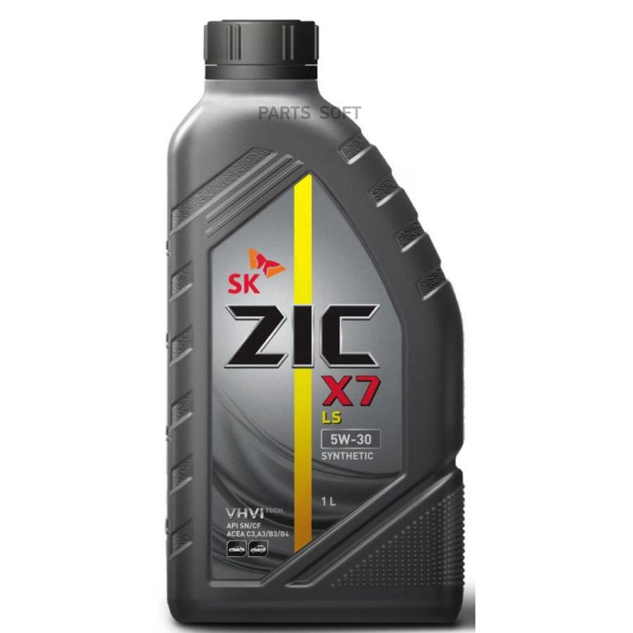 

ZIC Масло моторное ZIC X7 LS 5W-30 синтетическое 1 л 132619