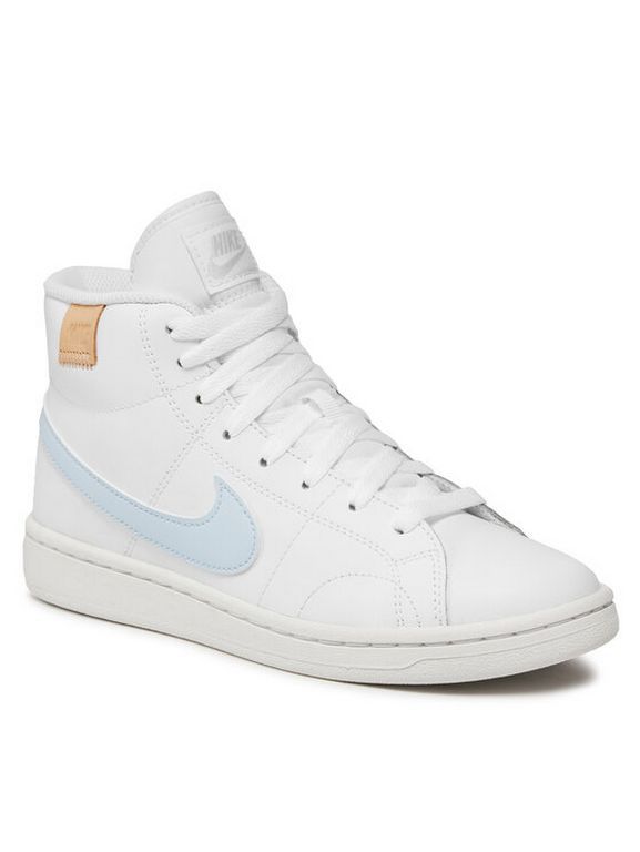 

Кеды женские Nike Court Royale 2 Mid CT1725 106 белые 36.5 EU, Белый, Court Royale 2 Mid CT1725 106