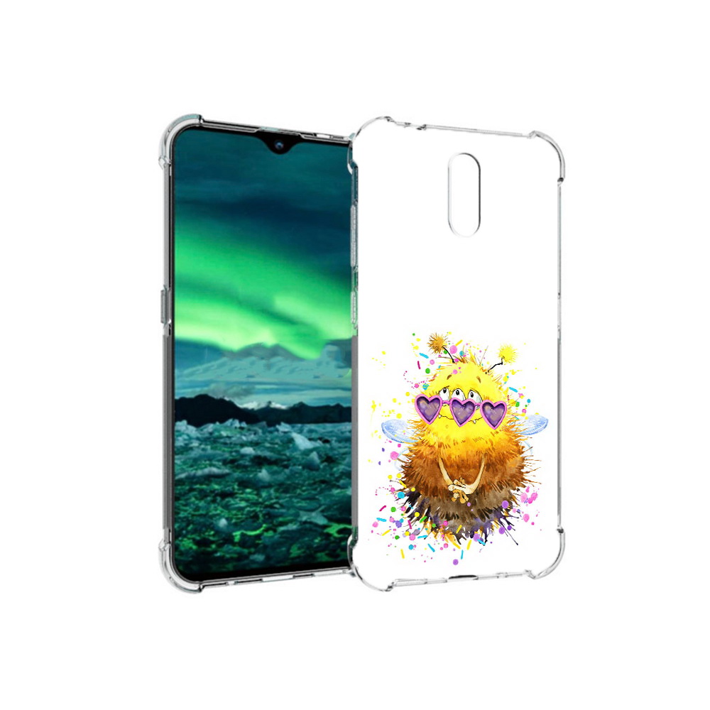 

Чехол MyPads Tocco для Nokia 2.3 Пушитый шмель (PT142254.97.143), Прозрачный, Tocco