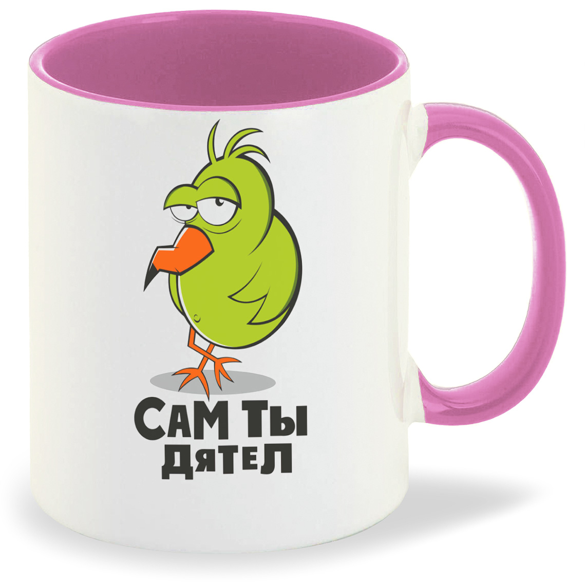 

Кружка CoolPodarok Сам ты дятел (Дятел), Сам ты дятел (Дятел)