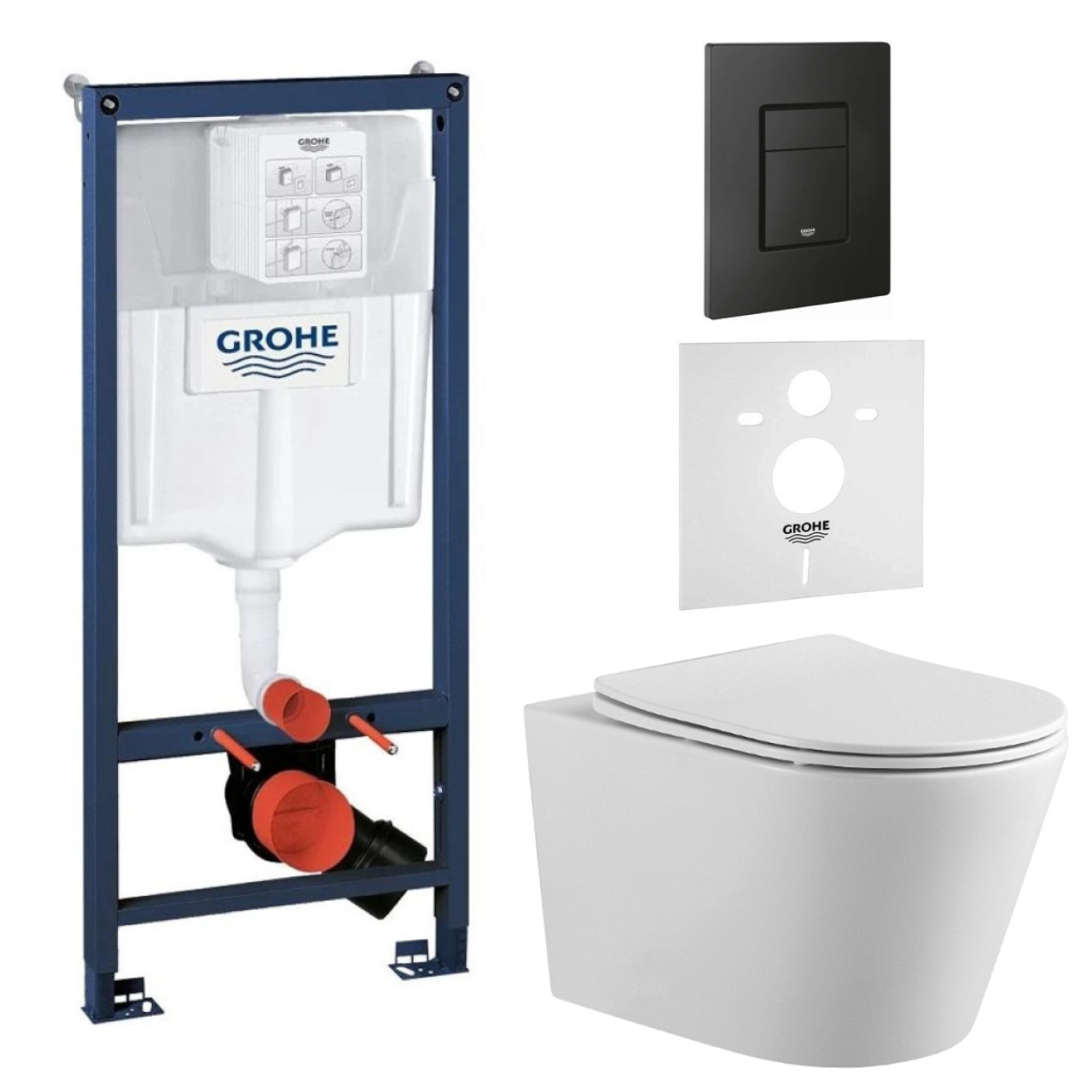 

Комплект инсталляции GROHE с унитазом Aquatek ВЕГА и сиденьем с микролифтом (NW0195)