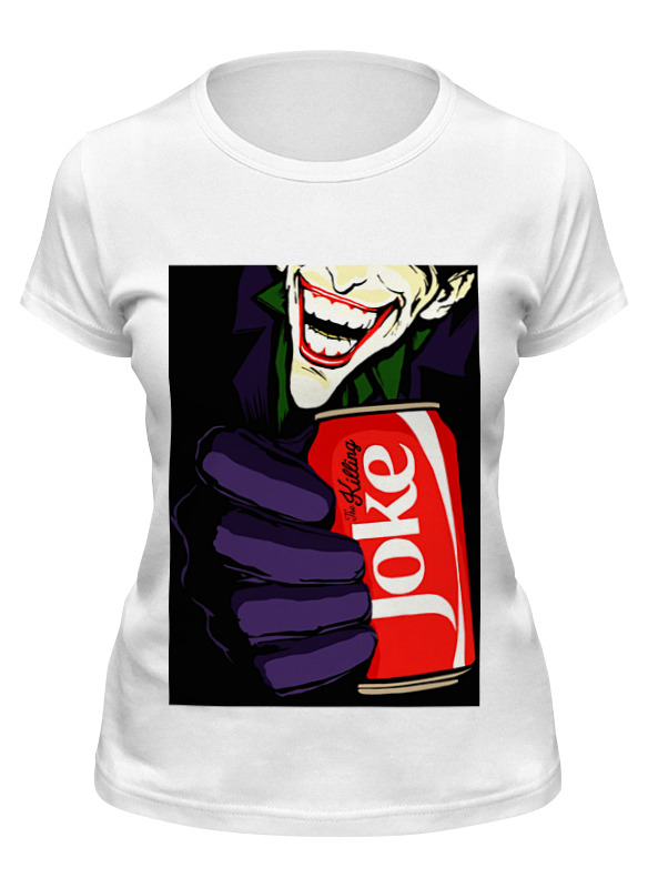 

Футболка женская Printio Joker белая 2XL, Joker
