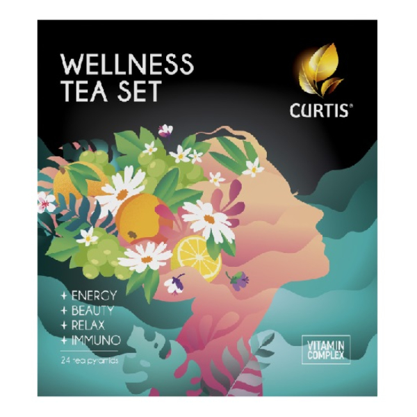 Набор чая Curtis Wellness Tea Set подарочный ассорти 24 шт 299₽