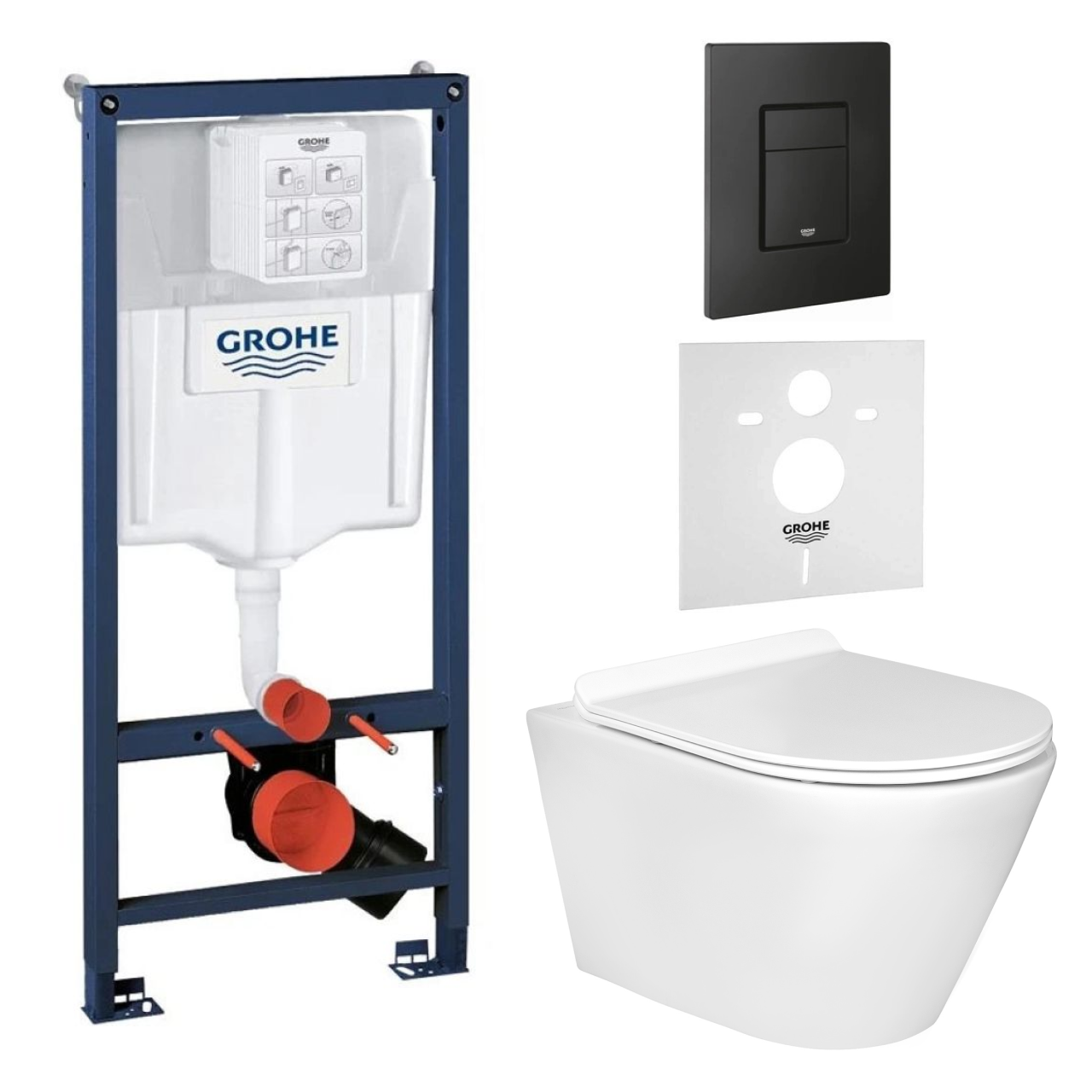 

Комплект инсталляции GROHE с унитазом Aquatek АЛЬФА и сиденьем с микролифтом (NW0193)