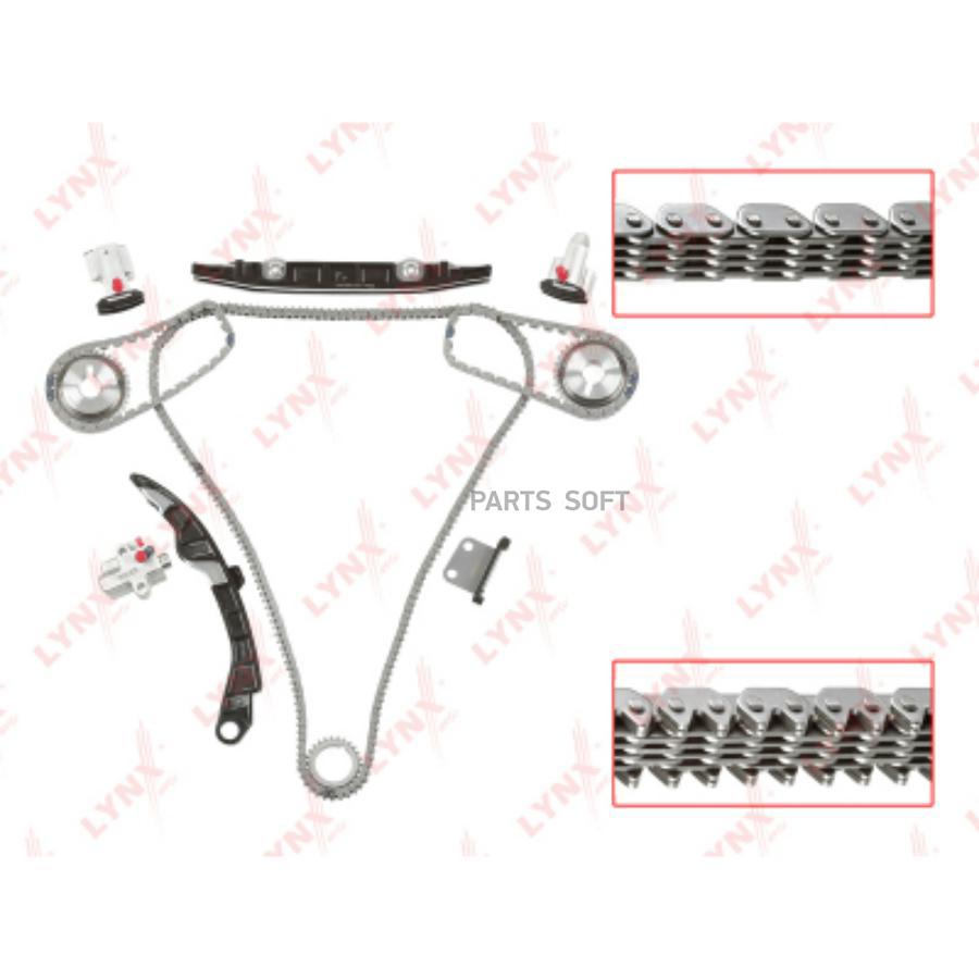 

К-кт цепи ГРМ NISSAN MURANO(Z50) 3.5 08-14 / TEANA(J32) 2.3-3.5 08>