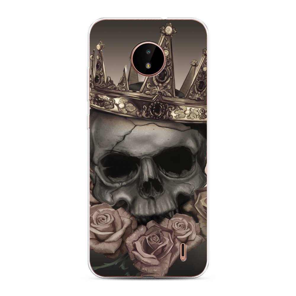 

Чехол Awog на Nokia C20 / Нокиа C20 "Череп 22", Серый;черный;бежевый, 124350-9