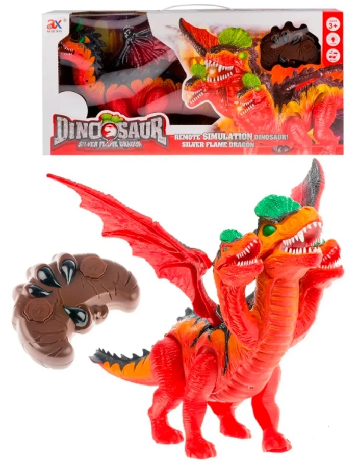 

Динозавр AO Xie Toys Дракон на р/у, свет, звук, Динозавр - Дракон на р/у P844B