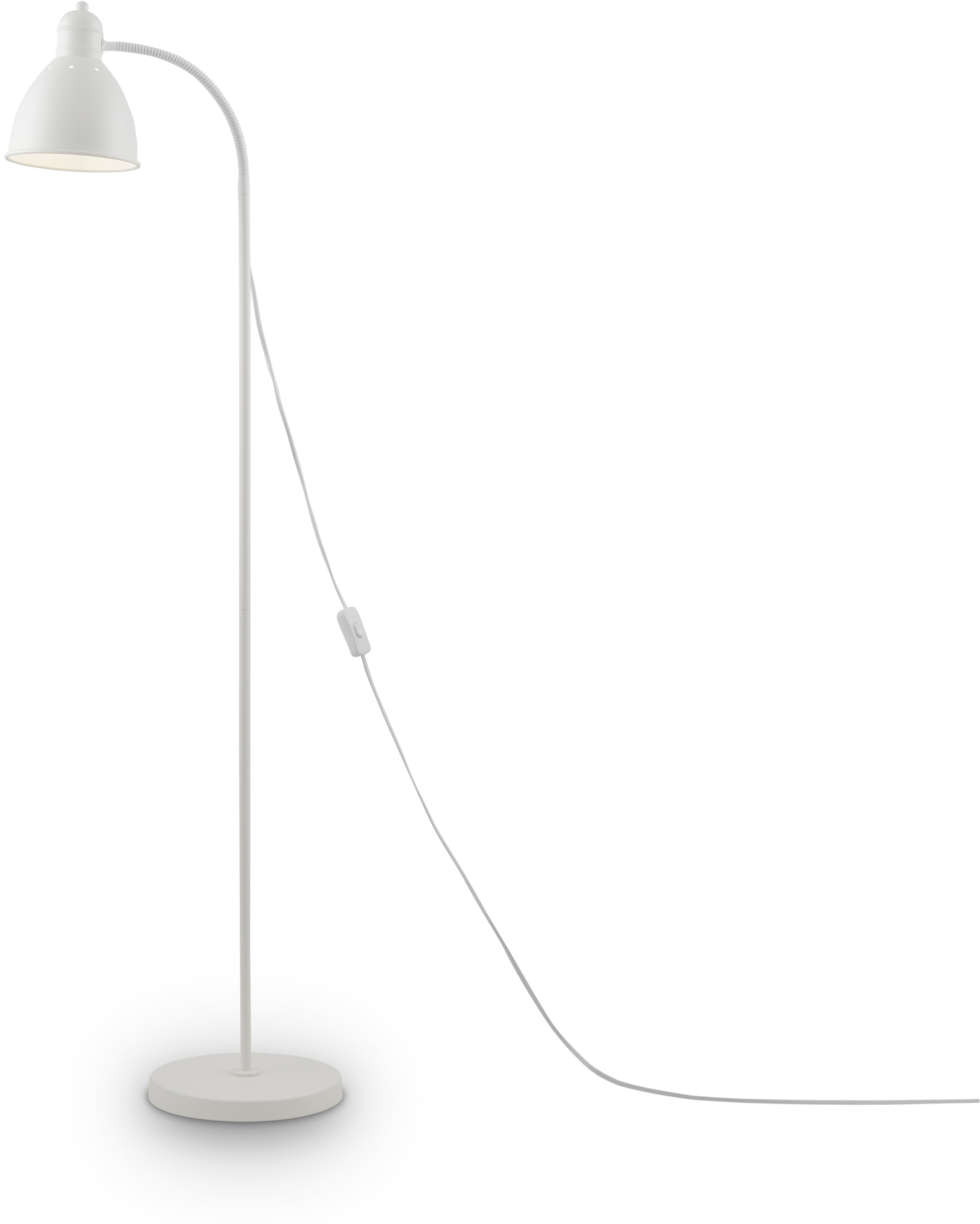 фото Торшер крючком белый freya heather fr5110fl-01w
