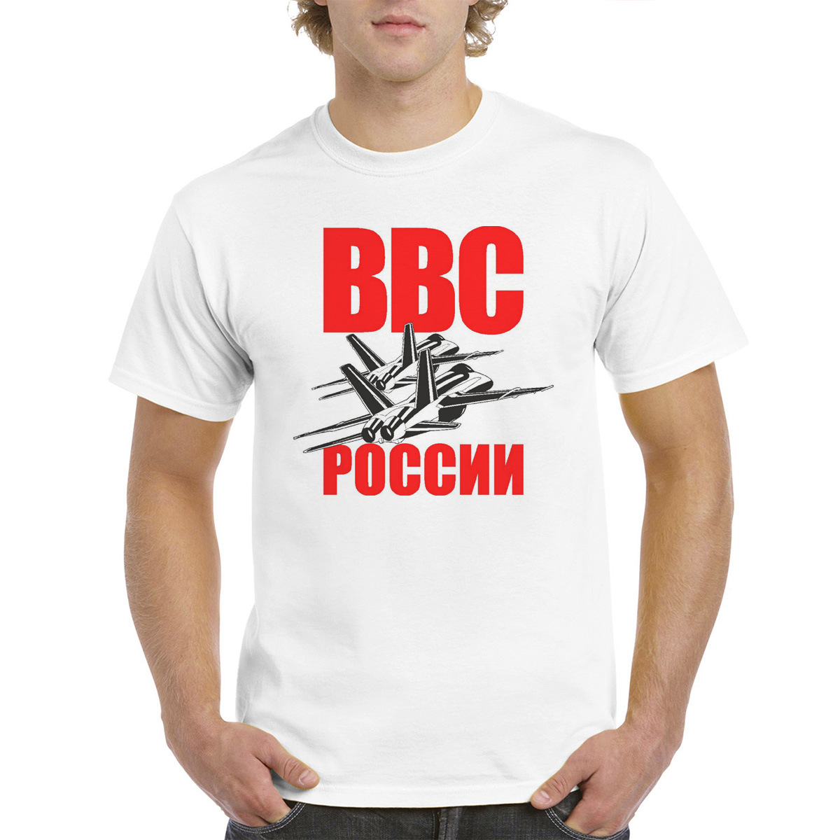 

Футболка CoolPodarok ВВС России, Белый, M0113558