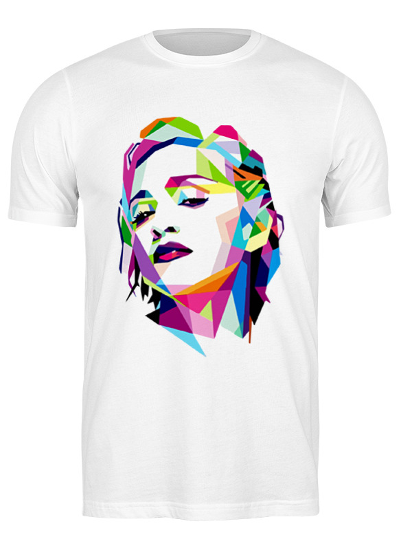 

Футболка мужская Printio Мадонна (madonna) белая S, Белый, Мадонна (madonna)