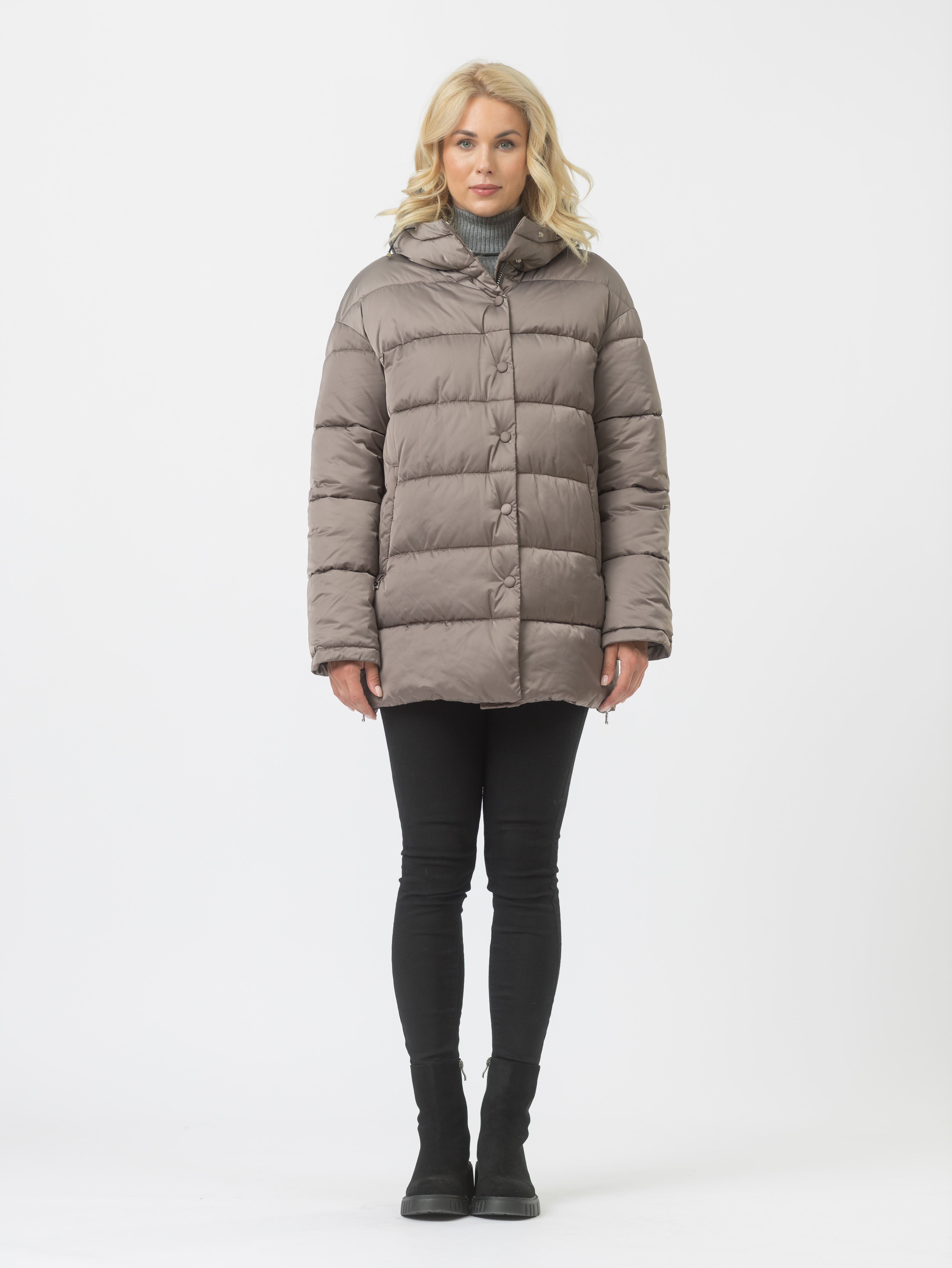 

Куртка женская Maritta 30-3019-54 бежевая 40 EU, Бежевый, 30-3019-54